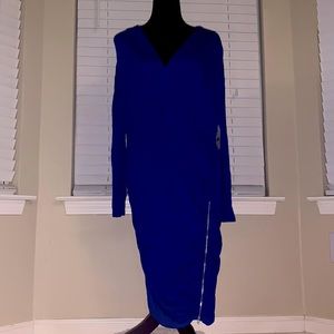 Royal Blue Side Rushing w/ Zipper Fashion Figure